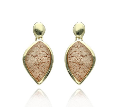 Kolczyki Yvon Gold Z...