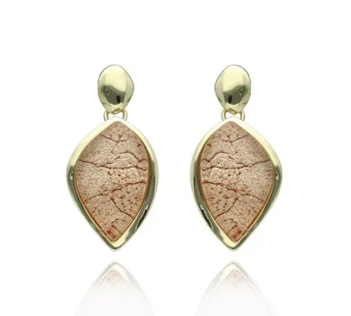 Kolczyki Yvon Gold Z...