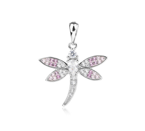 Srebrna Zawieszka Ważka Z...