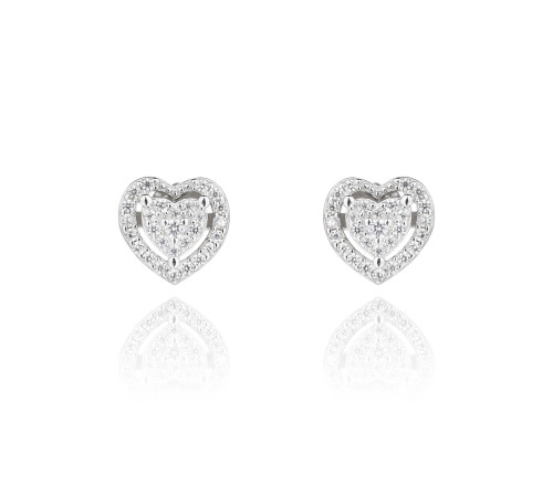 Kolczyki Srebrne Serca...