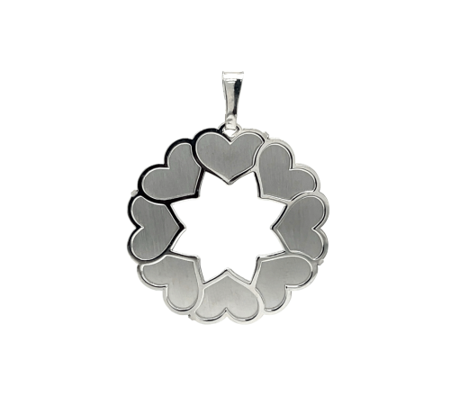 Zawieszka Srebrna Kółko Z...