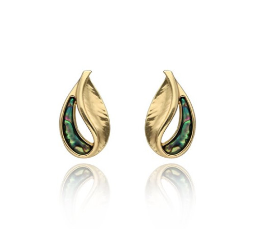 Kolczyki Yvon Gold Z Muszlą...