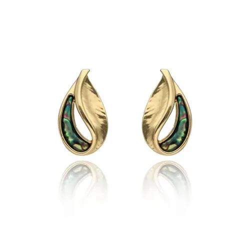 Kolczyki Yvon Gold Z Muszlą...