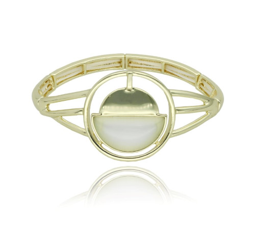 Bransoletka Yvon Gold White