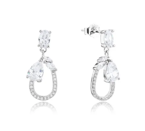 Kolczyki Srebrne Z Ozdobną...