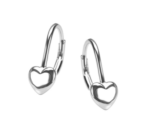 Kolczyki Srebrne Serduszka...
