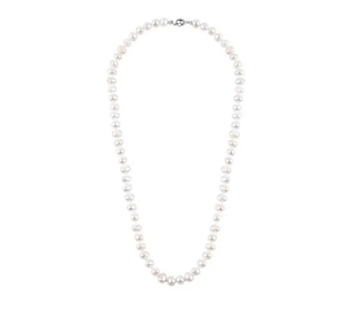 Naszyjnik Z Pereł 45 cm