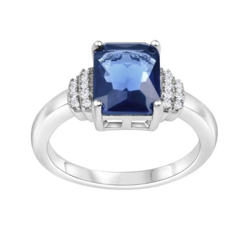 Pierścionek Srebrny Z...