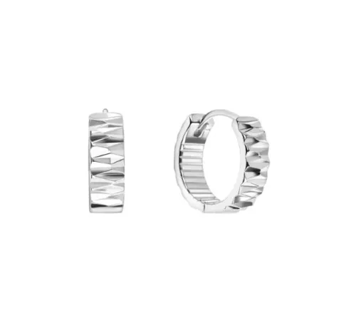 Kolczyki Srebrne Tłoczone...