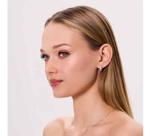 Kolczyki Srebrne Tłoczone...