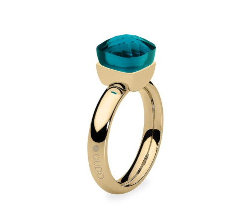 Pierścionek Qudo Blue Zircon