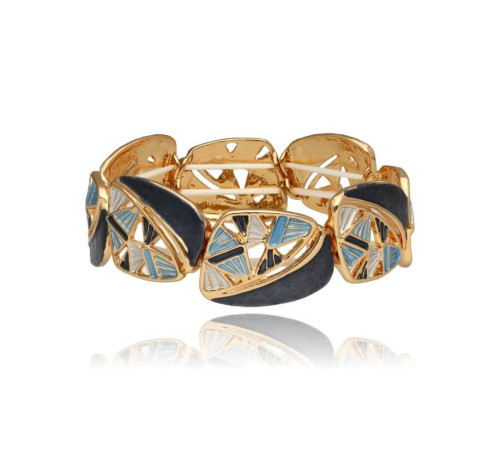 Bransoletka Yvon Gold Z...