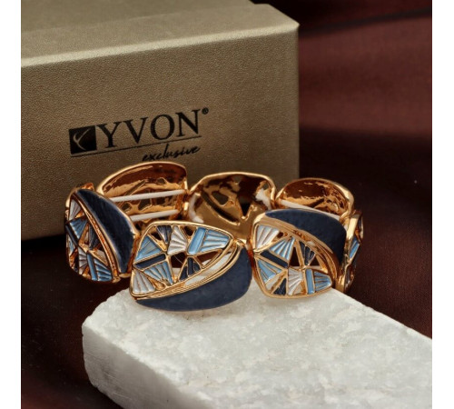 Bransoletka Yvon Gold Z...