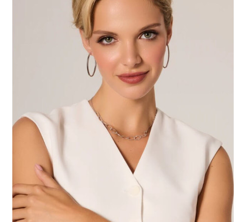 Naszyjnik Srebrny Moderno