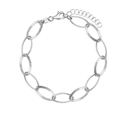 Bransoletka Srebrna Moderno