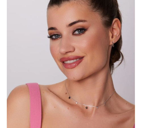 Naszyjnik Srebrny Z...