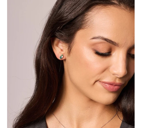 Kolczyki Srebrne Sztyfty Z...