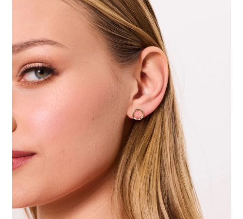 Kolczyki Srebrne Pozłacane...