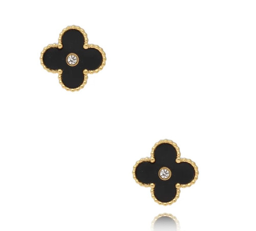 Kolczyki By Dziubeka Czarne...