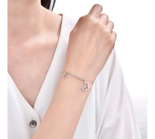 Bransoletka Srebrna Z...