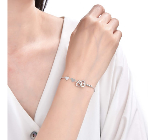 Bransoletka Srebrna Z...