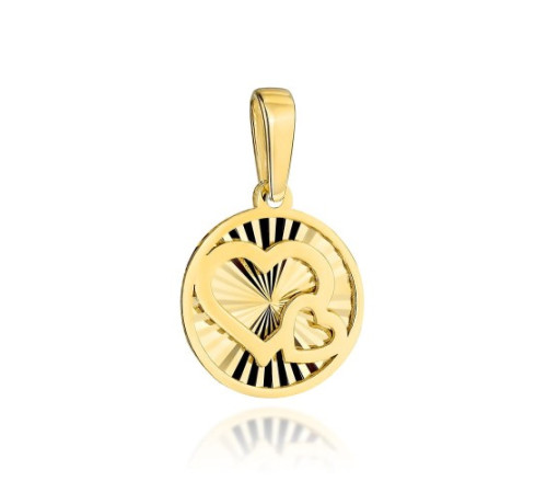 Zawieszka Złota Okrągła...