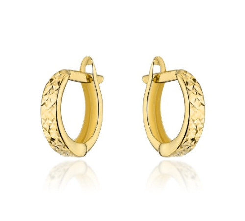 Kolczyki Złote Diamentowane...