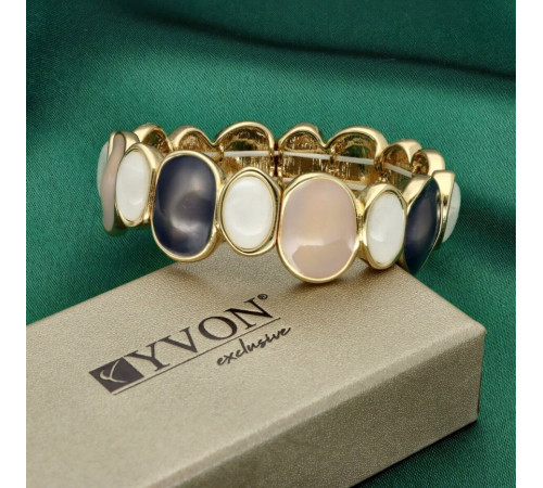 Bransoletka Yvon Gold Beige...