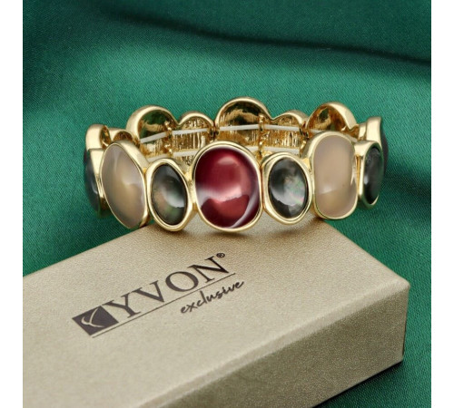 Bransoletka Yvon Gold Red...