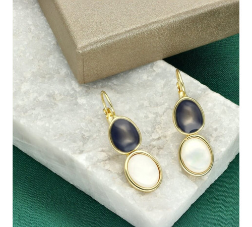 Kolczyki Yvon Gold Beige...