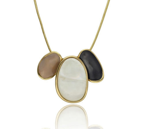 Naszyjnik Yvon Gold Beige...