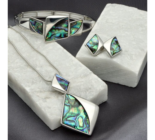 Kolczyki Yvon Silver Camelia