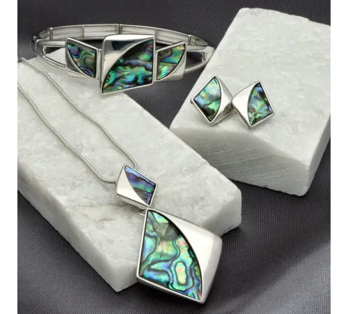 Kolczyki Yvon Silver Camelia