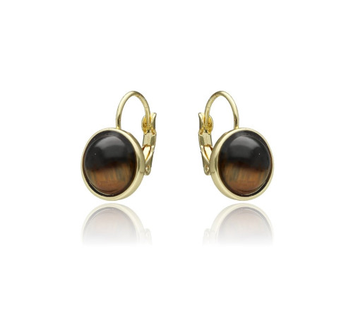 Kolczyki Yvon Gold Z...