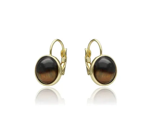 Kolczyki Yvon Gold Z...