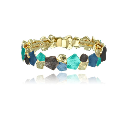 Bransoletka Yvon Gold Blue...