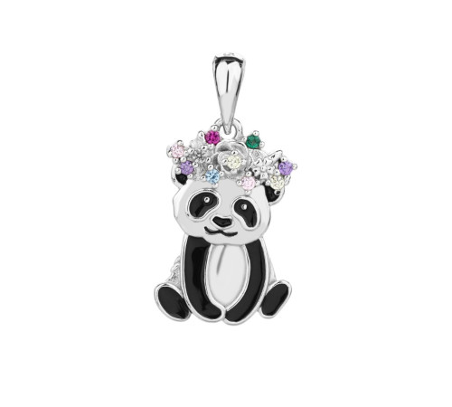 Zawieszka Srebrna Panda Z...