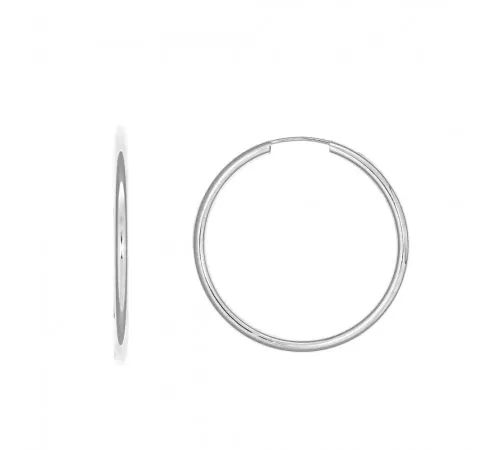 Srebrne Kolczyki Koła